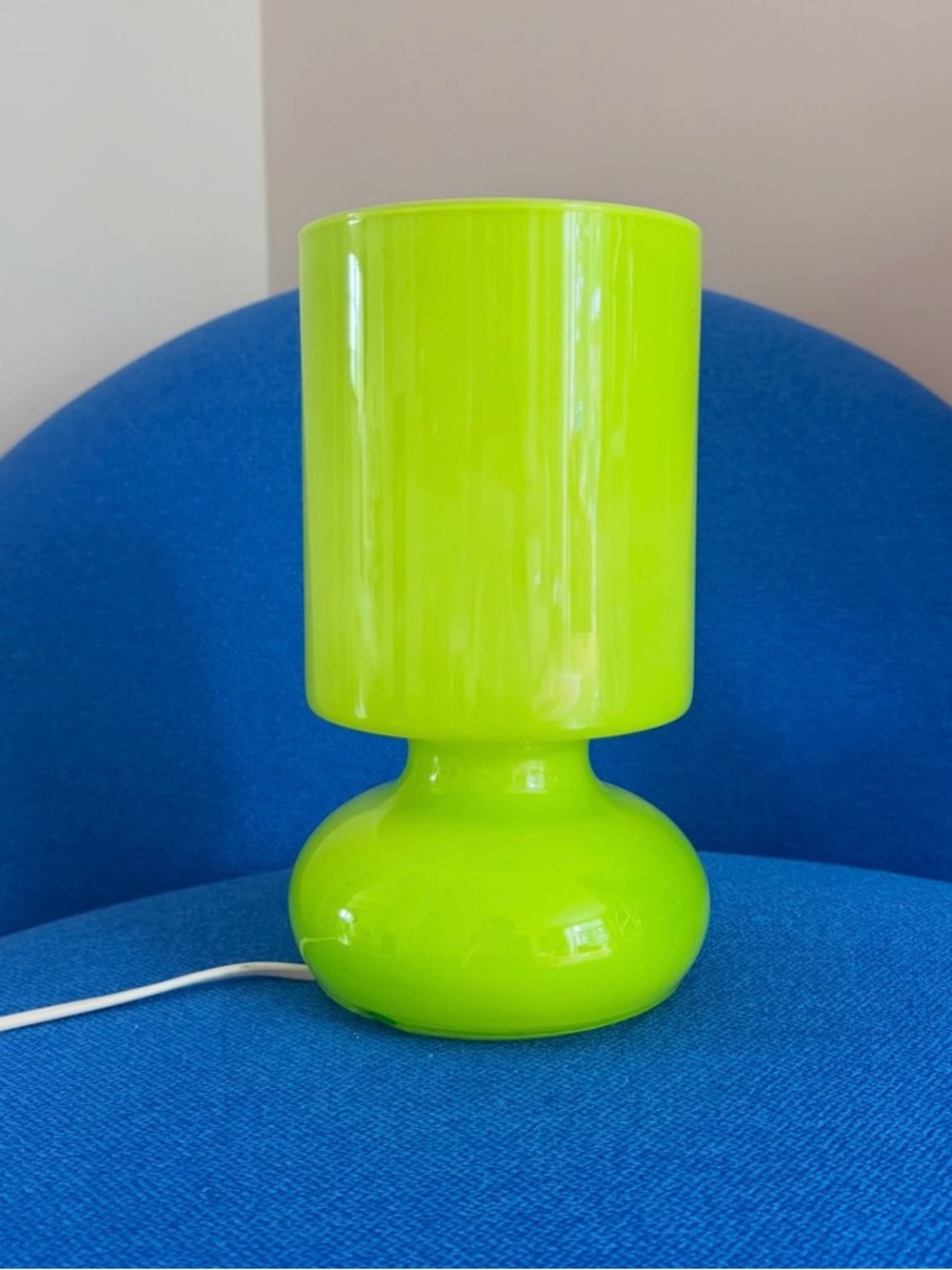 1 available IKEA 80s Vintage Green Modern Ceramic Table Lamp